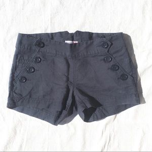 BODY CENTRAL Button From Sailor Shorts